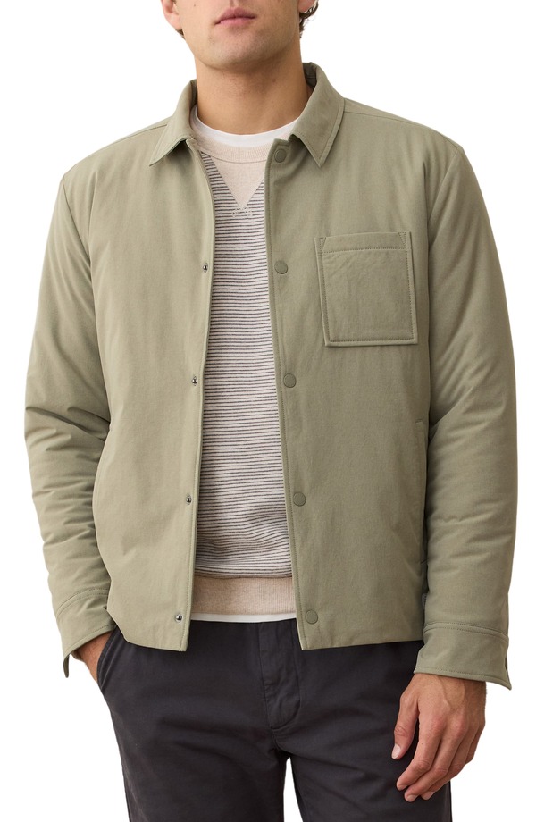 マリーン レイヤー メンズ アウター ジャケット・ブルゾン Marine Layer Insulated Wateresistantravel Jacket Vetiver
