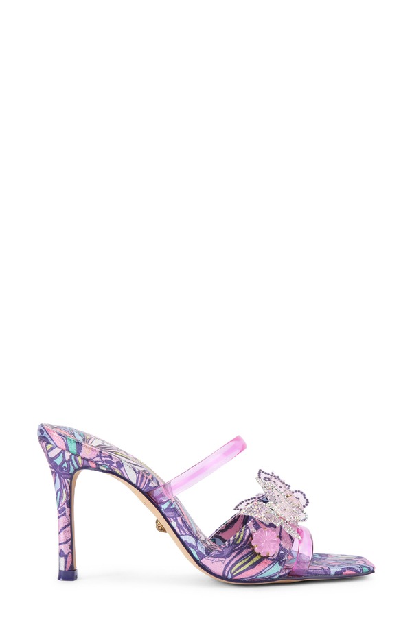 カートジェイガーロンドン レディース シューズ 踵 サンダル Kurt Geiger London Butterfly Sandalight/ Pastel Purple パープル