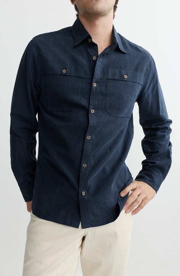 ディーエル 1961 メンズ トップス シャツ ミニ DL1961 Dominick Button-Up Shirt Nautical|ReVida 店