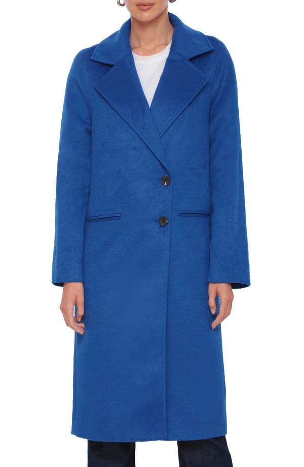 アヴェックレフィーユ レディース アウター ジャケット・ブルゾン コート Avec Les Fillesingle Breasted Coat Lapis