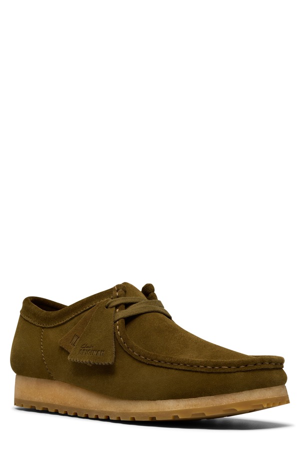 クラークス メンズ シューズ ブーツ・レインブーツ Clarks Originals Wallabee RB Chukka (Men) OLIVE SUEDE オリーブ｜ReVida 店 34,970円