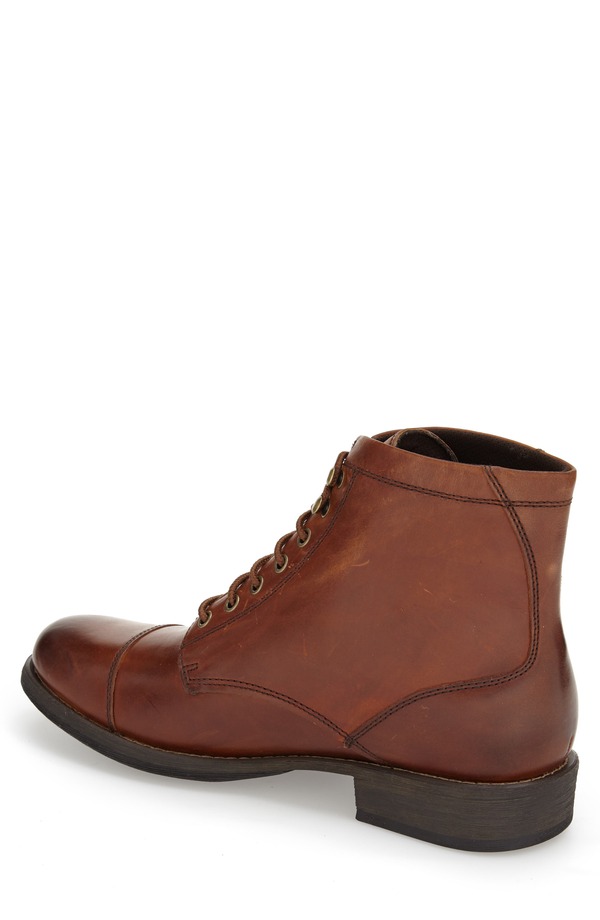 イーストランド メンズ シューズ ブーツ・レインブーツ レザー Eastland High Fidelity Leather Boot (Men) TAN タン|ReVida 店