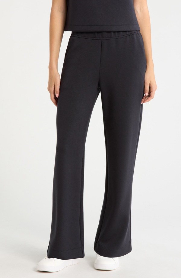 エムピージー レディース ボトムス カジュアルパンツ ストレート MPG Dreamweave Relaxed Straight Leg Pants BLACK ブラック｜ReVida 店 23,214円