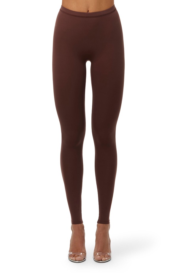 ネイキッドワードローブ レディース ボトムス カジュアルパンツ ハイウエスト レギンス Naked Wardrobe High Waist Leggings CHOCOLATE チョコレート|ReVida 店