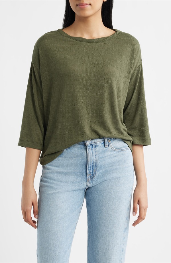 シティブルース レディース トップス シャツ ニット CITY BLUES Texture Knitop OLIVE オリーブ｜ReVida 店 12,074円