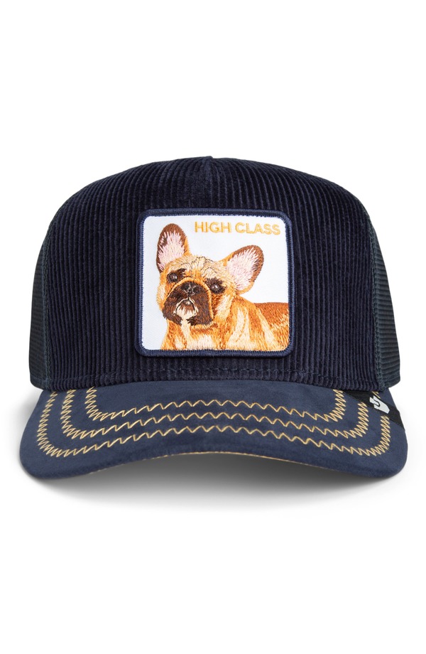グーリンブラザーズ メンズ アクセサリー 帽子 Goorin Bros. High Class Remix Dog Patch Snapback Trucker Hat MULTI COLOR マルチカラー｜ReVida 店
