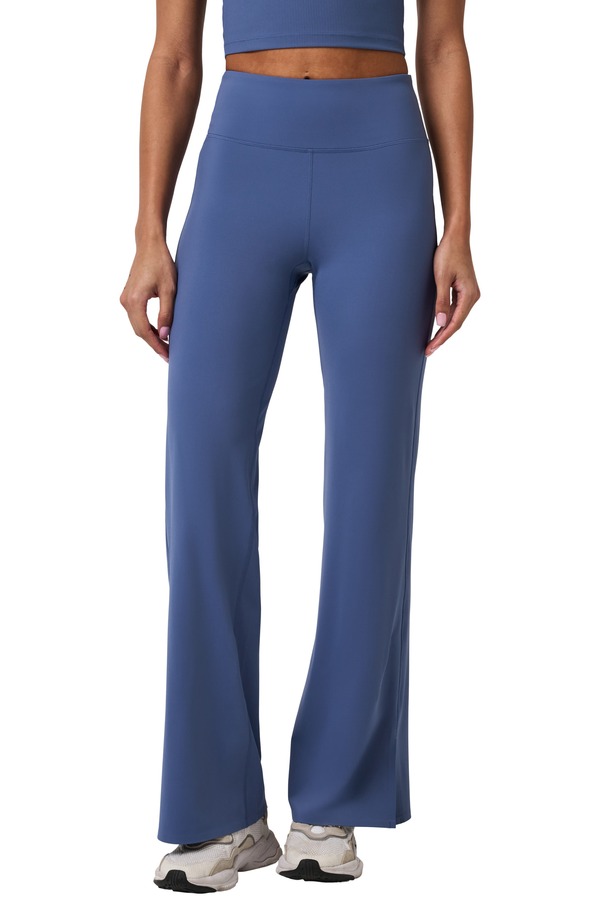 トラビスマヒュー レディース ボトムス カジュアルパンツ ニット TravisMathew Moveknit Bonded Pants MOONLIGHT BLUE ブルー|ReVida 店