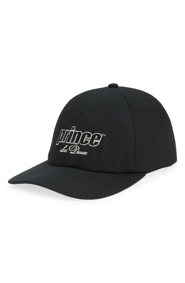 レ ドゥ メンズ アクセサリー 帽子 キャップ Les Deux Prince Dad Cap BLACK ブラック｜ReVida 店