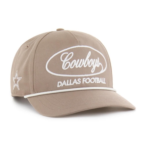 フォーティーセブン メンズ アクセサリー 帽子 Men's '47 Brown Dallas Cowboys Foundational Relaxed Hitch Adjustable Hat Brown ブラウン|ReVida 店