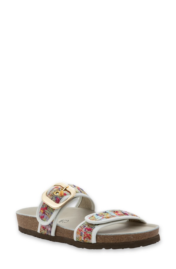 ナオト レディース シューズ 踵 サンダル Naot Nashville Double Band Slide Sandal Pink Marigold White Leather 白いこと