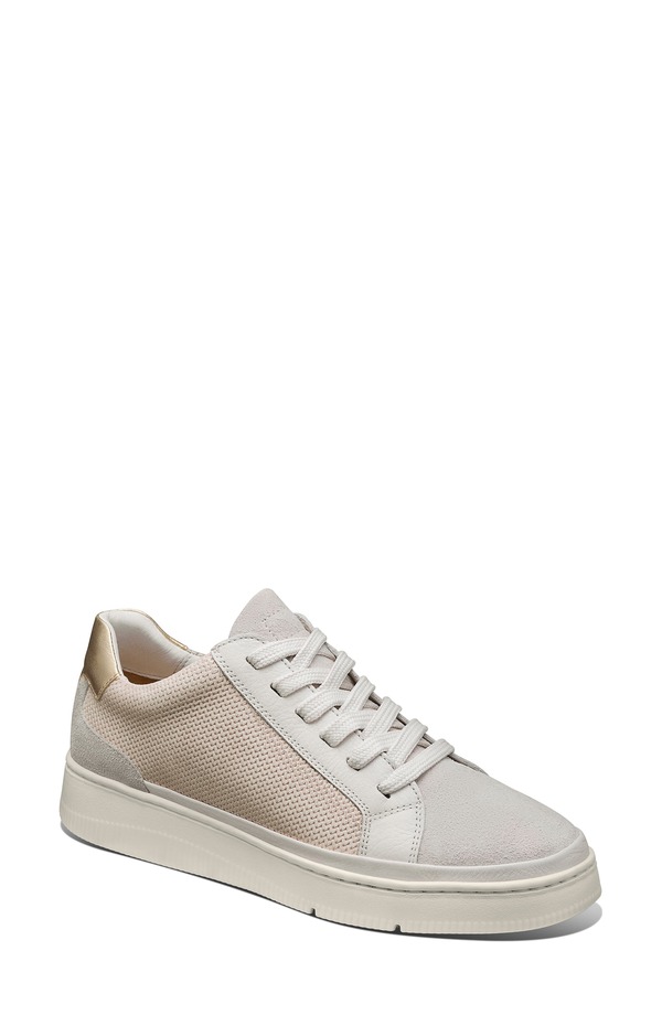 サミュエルフドバード レディース シューズ スニーカー Samuel Hubbard Featherlight Laguna Sport Sneaker Textured Pearleather パール|ReVida 店