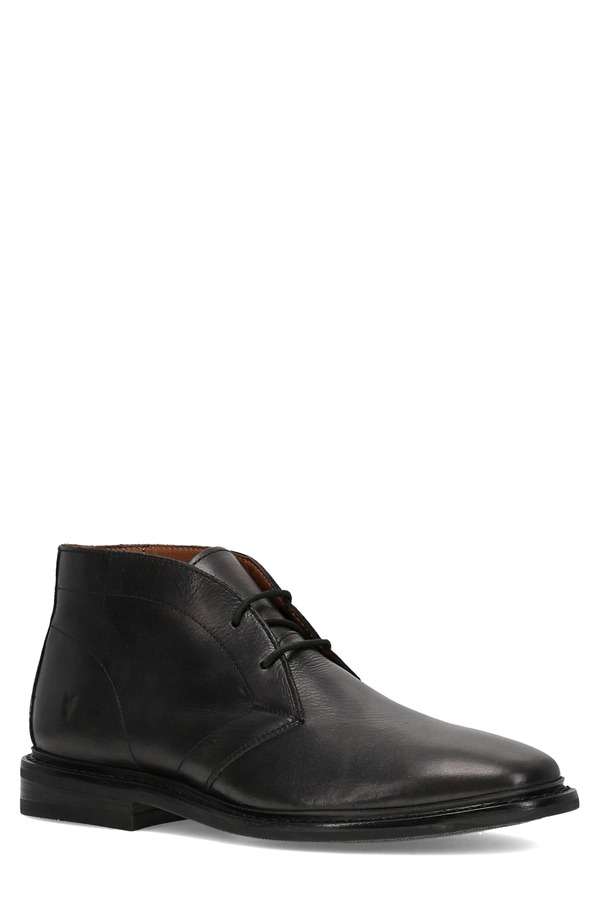 飛球 メンズ シューズ ブーツ・レインブーツ Frye Paul Chukka Black 黒いこと