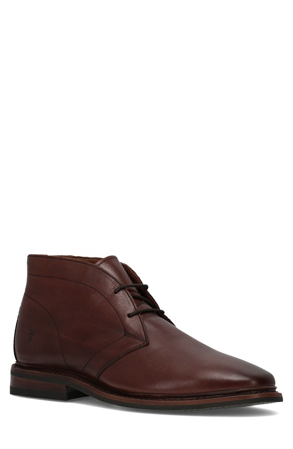 飛球 メンズ シューズ ブーツ・レインブーツ Frye Paul Chukka Brown 赤銅色