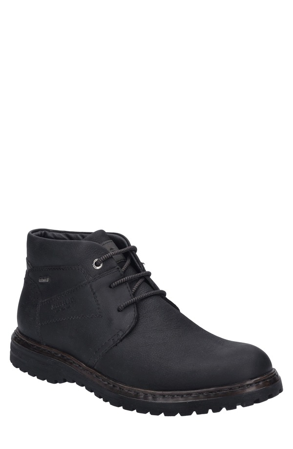 ジョセフセイベル メンズ シューズ ブーツ・レインブーツ Josef Seibel Erroll Waterproof Chukka Black 黒いこと