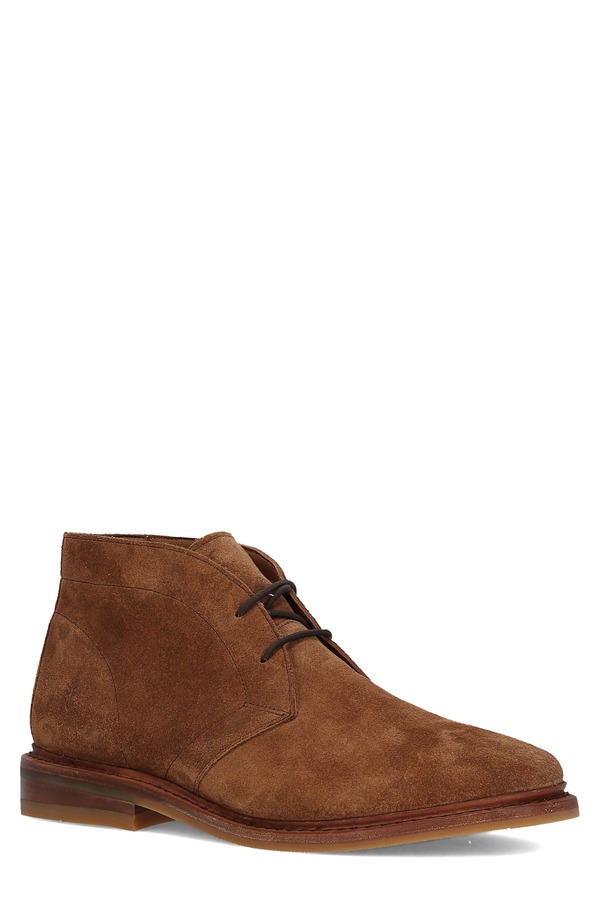 飛球 メンズ シューズ ブーツ・レインブーツ スエードクロス Frye Paul Suede Chukka Boot Bark