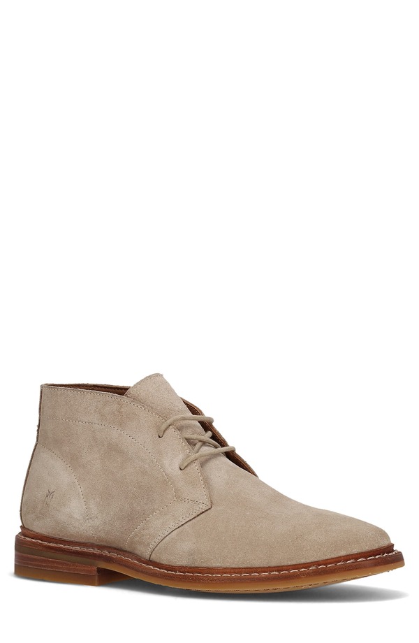 飛球 メンズ シューズ ブーツ・レインブーツ スエードクロス Frye Paul Suede Chukka Boot Mushroom