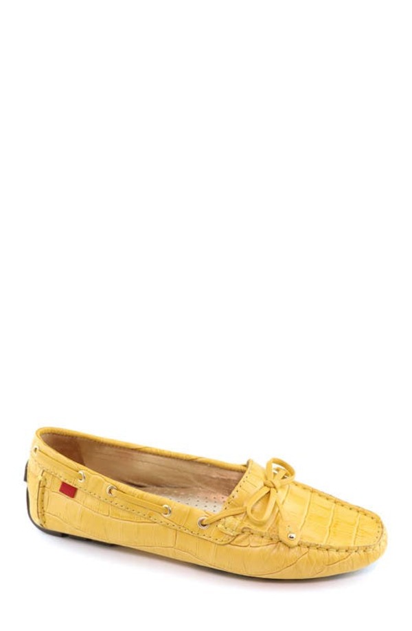 マークジョセフニューヨーク レディース シューズ スリッポン・ローファー Marc Joseph New York Cypress Hill Croco Tiebow Driver Loafer Sunflower Croco 38,220円