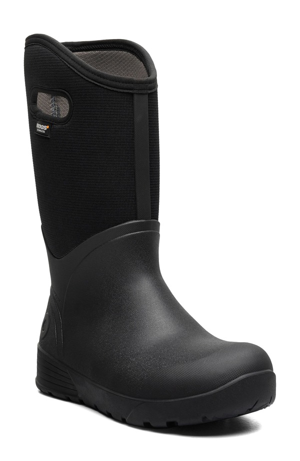 ボグス メンズ シューズ ブーツ・レインブーツ トール Bogs Bozeman II Tall Winter Boot Black 黒いこと