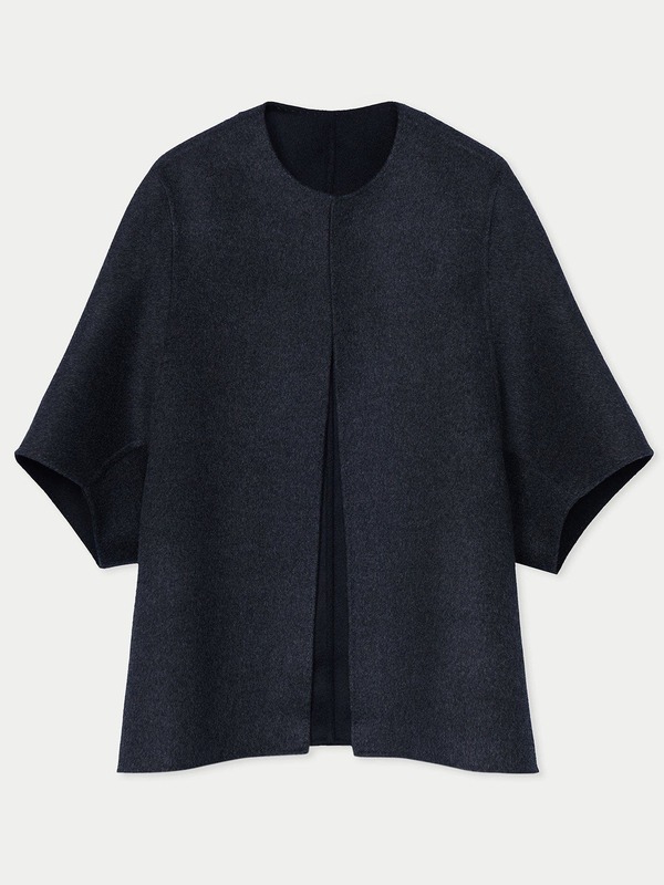 ゴビ カシミヤ レディース アウター ジャケット・ブルゾン Gobi Cashmere Poncho Jacket black ブラック|ReVida 店