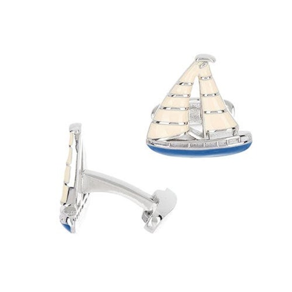 リンクアップ メンズ アクセサリー カフスボタン Link Up Bluenamel Sailboat Cufflinks Blue ブルー｜ReVida 店 31,070円