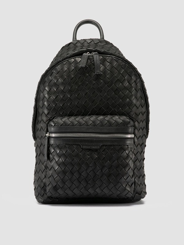 オフィチーネクリエイティブ メンズ バッグ バックパック・リュックサック Officine Creative Armor 04 Woven Backpack Black ブラック|ReVida 店