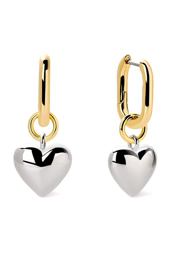 アナルイサ レディース アクセサリー ピアス・イヤリング Ana Luisa Heart Earrings - Wesley Gold ゴールド|ReVida 店