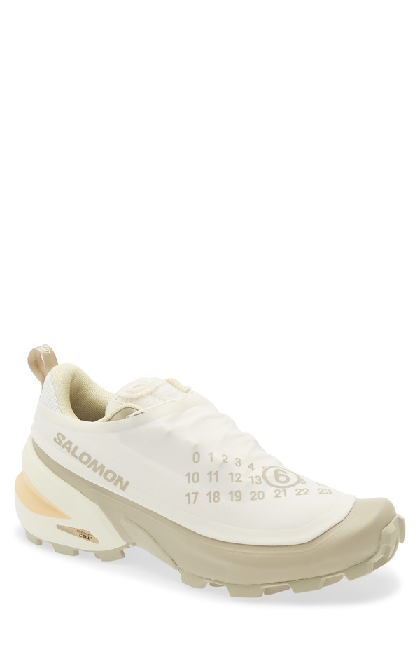 マルタンマルジェラ メンズ シューズ スニーカー MM6 Maison Margiela x Salomon Crossdust Sneaker (Men) VANILLA ICE/ EUCALYPTUS｜ReVida 店 83,490円