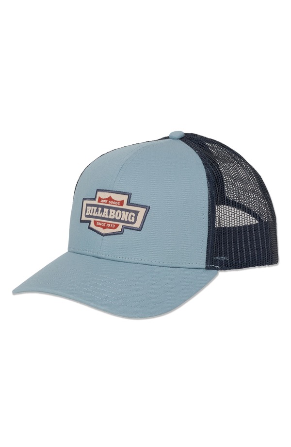 ビラボン メンズ アクセサリー 帽子 Billabong Walled Trucker Hat BLUE FOG ブルー|ReVida 店
