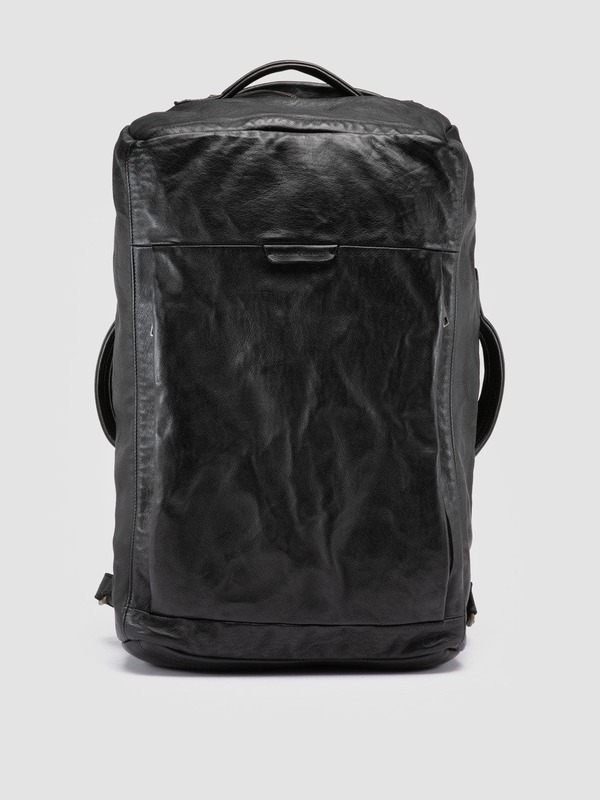 オフィチーネクリエイティブ メンズ バッグ バックパック・リュックサック Officine Creative Helmet 052 Structu red Backpack Black ブラック|ReVida 店