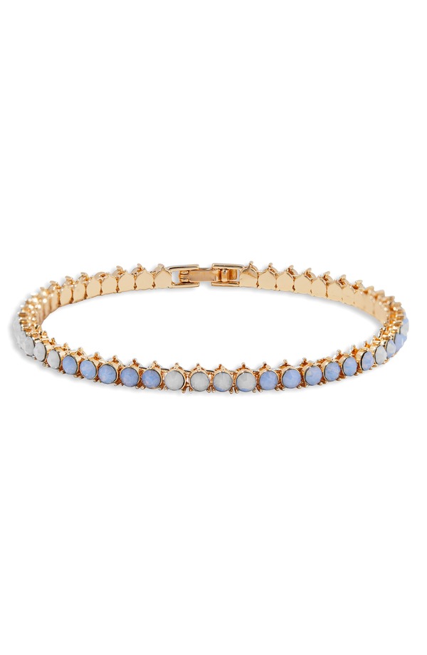 ブルックアンドヨーク レディース アクセサリー ブレスレット・バングル・アンクレット Brook and York Isabella Cubic Zirconia Blue Tennis Bracelet GOLD ゴールド｜ReVida 店 20,986円