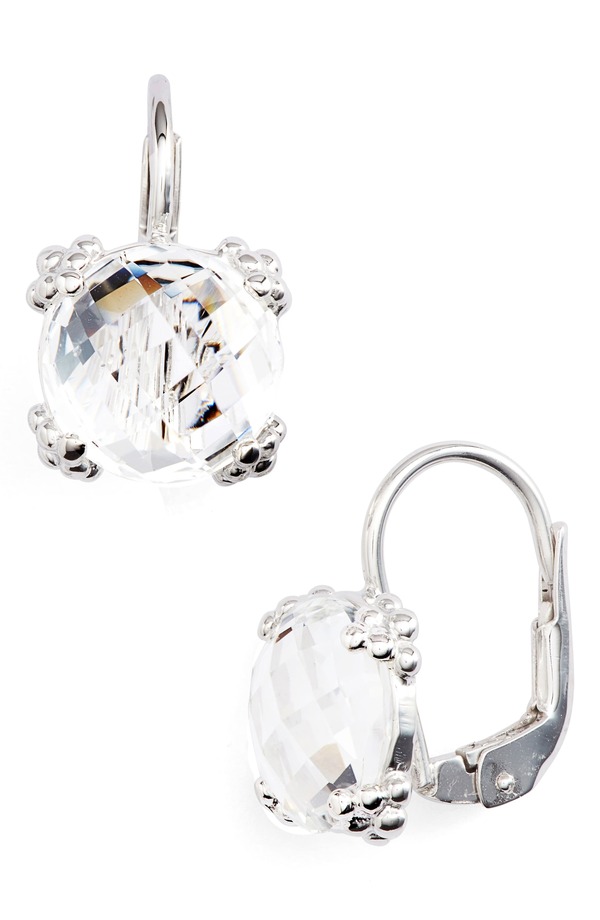 アンジー レディース アクセサリー ピアス・イヤリング Anzie Dew Drop Earrings WHITE TOPAZ ホワイト|ReVida 店