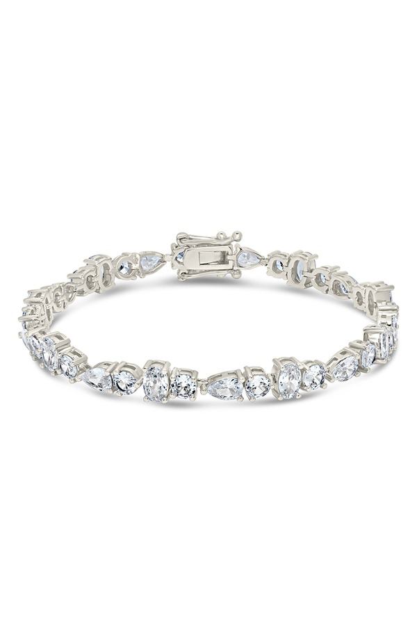 スターリングフォーエバー レディース アクセサリー ブレスレット・バングル・アンクレット Sterling Forever Cubic Zirconia Bracelet SILVER シルバー｜ReVida 店 17,235円