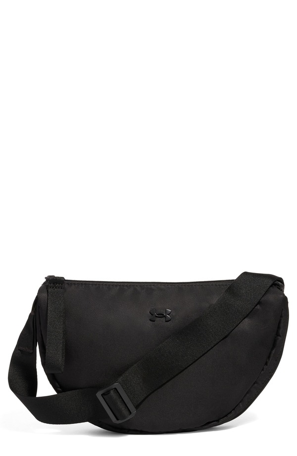 アンダーアーマー レディース バッグ Under Armour Studio Wateresistant Shoulder Bag BLACK / BLACK / BLACK ブラック｜ReVida 店