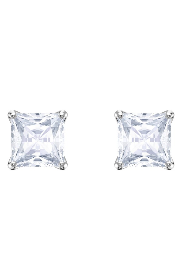 スワロフスキー レディース アクセサリー ピアス・イヤリング Stilla Swarovski Princesstud Earring sILVER / CLEAR CRYSTAL シルバー|ReVida 店