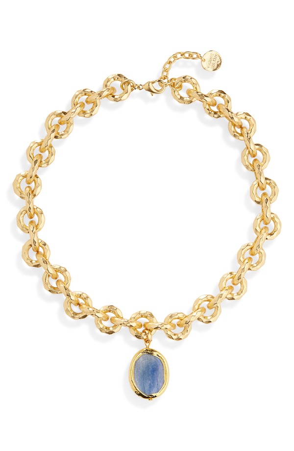 カリーンサルタン レディース アクセサリー ネックレス・チョーカー レース Karine Sultan Kyanite Pendant Necklace GOLD ゴールド｜ReVida 店