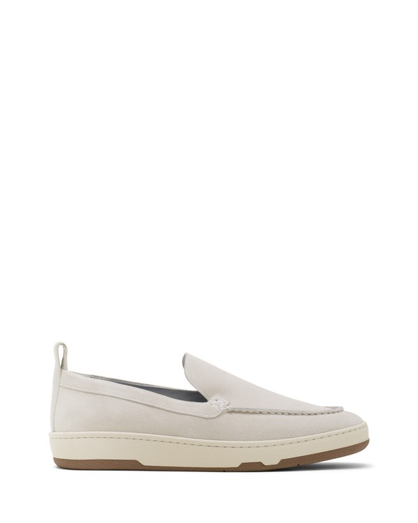 ランバン メンズ シューズ スニーカー スエード Lanvin Cruiser Moccasins In Suede (Men) Beige ベージュ｜ReVida 店