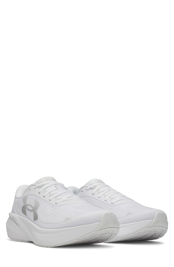 アンダーアーマー レディース シューズ スニーカー Under Armour UA Velociti Pace Running Shoe (Men) 101 WHITE ホワイト|ReVida 店