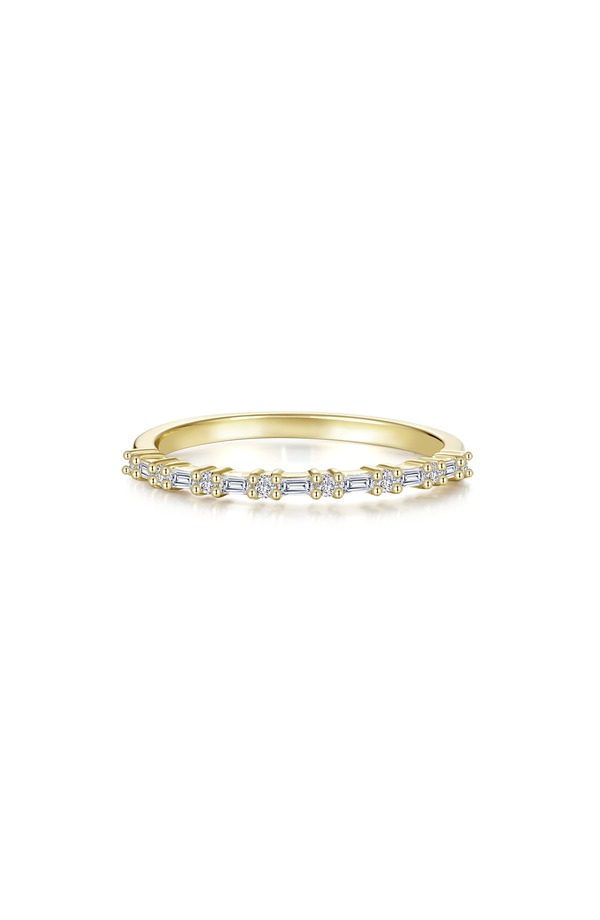 ラフォン レディース アクセサリー 指輪 ミニ Lafonn Eden Minimalist Baguette Cut Simulatediamond Rin gOLD ゴールド｜ReVida 店