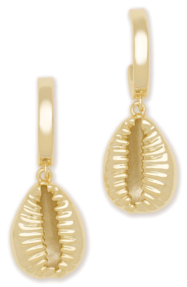 レイミー ブルック レディース アクセサリー ピアス・イヤリング Ramy Brook Casie Shell Drop Earrings GOLD ゴールド|ReVida 店