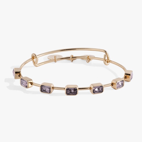 アレックスアンドアニ レディース アクセサリー ブレスレット・バングル・アンクレット Alex and Ani June Birthstonemerald Cut Bangle Gold ゴールド|ReVida 店