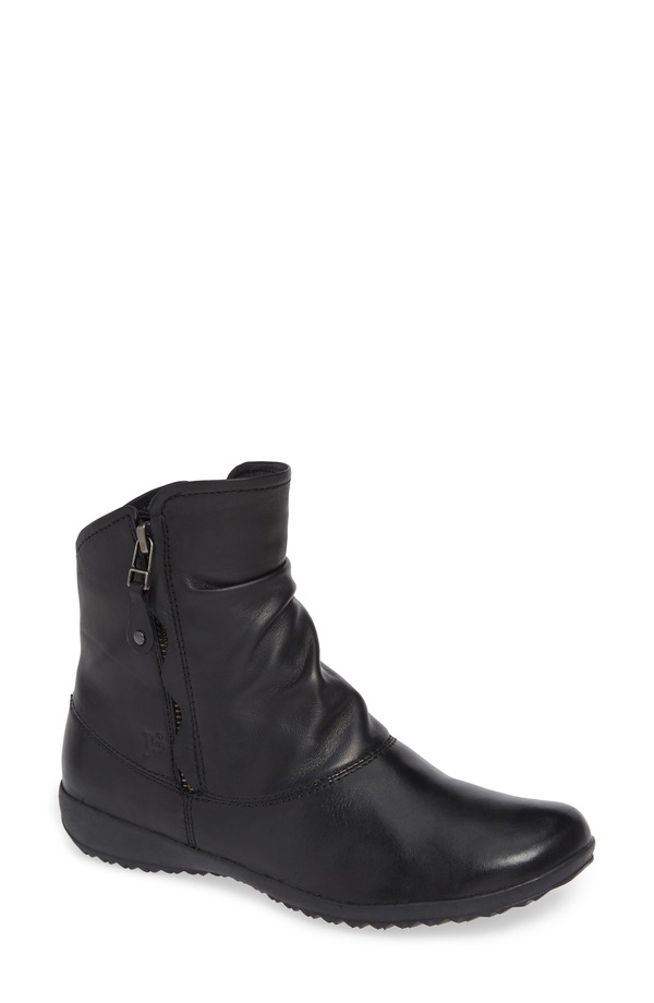 ジョセフセイベル レディース シューズ ブーツ・レインブーツ Josef Seibel Naly 24 Bootie Black Leather ブラック|ReVida 店