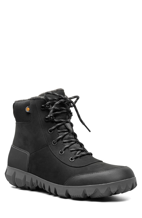 ボグス メンズ シューズ ブーツ・レインブーツ Bogs Arcata Waterproof Boot Black ブラック｜ReVida 店