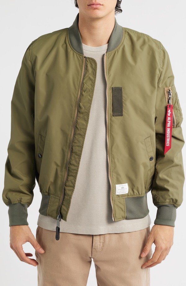 アルファインダストリーズ メンズ アウター ジャケット・ブルゾン Alpha Industries L-2B Skymaster Gen II Wateresistant Bomber Jacket Og-107 Green グリーン