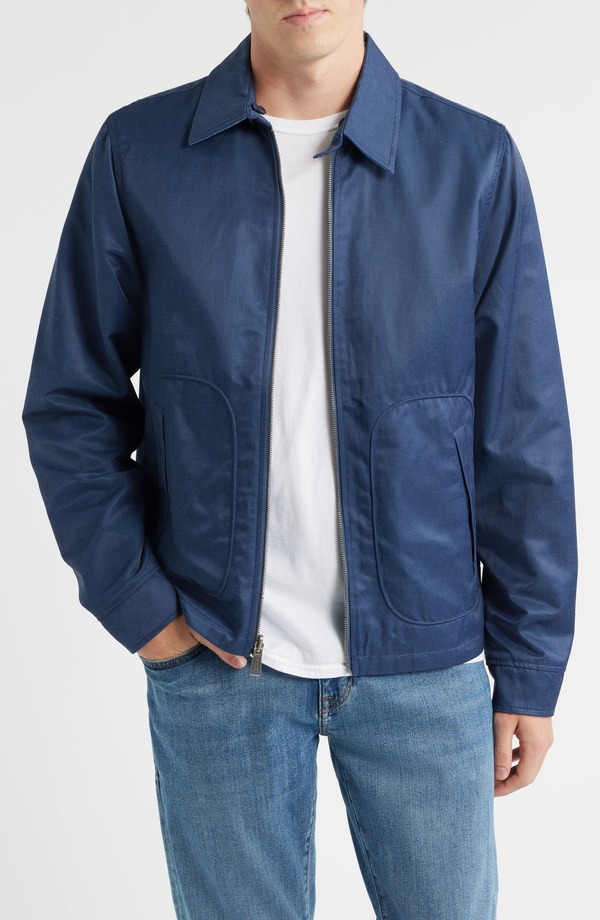 ショット ニューヨーク メンズ アウター ジャケット・ブルゾン Schott NYC Reversible 'Mac' Jacket Blue ブルー