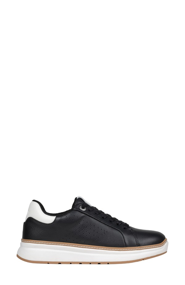 ビリーフットウェア レディース シューズ スニーカー BILLY Footwear Comfort Luxe Side Zip Sneaker Black Leather ブラック