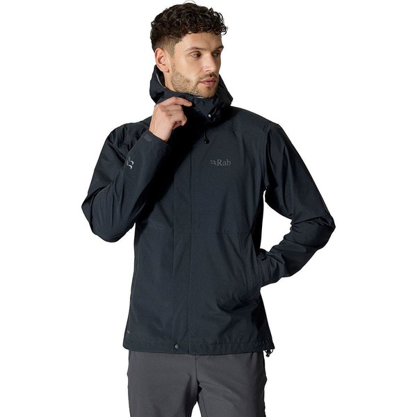優しいこと メンズ アウター 上衣・上衣 Rab Firewall Jacket - Men\u0027s Black 黒いこと
