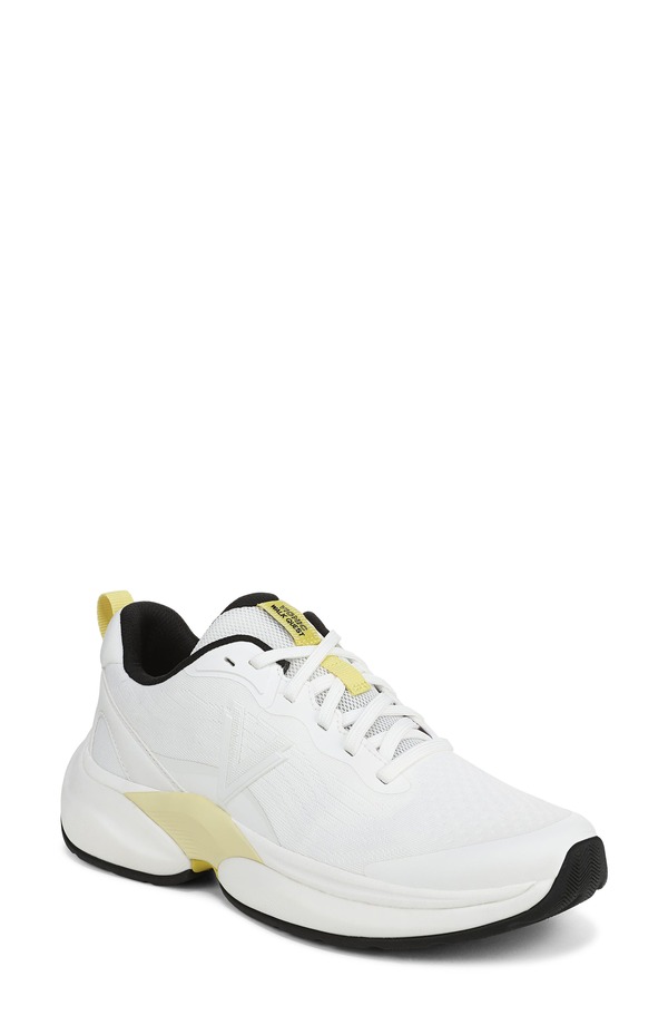 バイオニック レディース シューズ スニーカー Vionic Walk Quest Sneaker White/ Black ホワイト