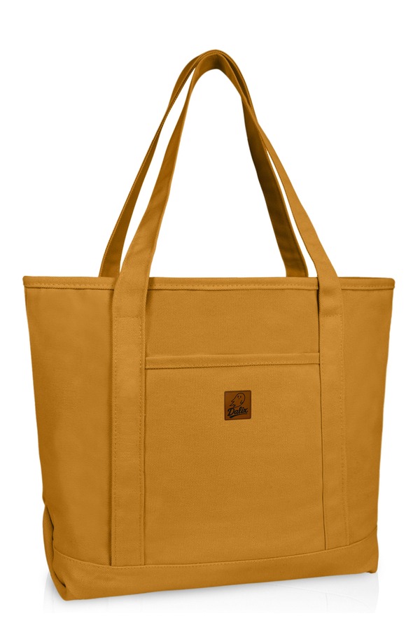 ダリックス レディース バッグ Dalix Ghost 20" Go-To Canvas Tote Bag Butterscotch|ReVida 店