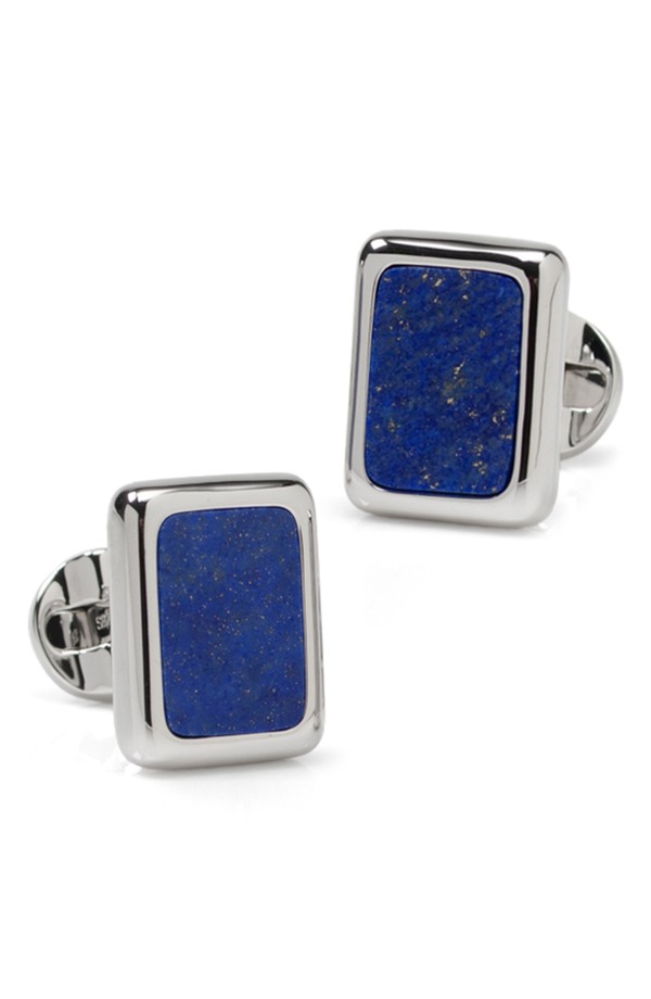 カフリンク メンズ アクセサリー カフスボタン Cufflinks, Inc. Men's JFK Presidential Sterling Silver & Lapis Cuff Links BLUE ブルー｜ReVida 店