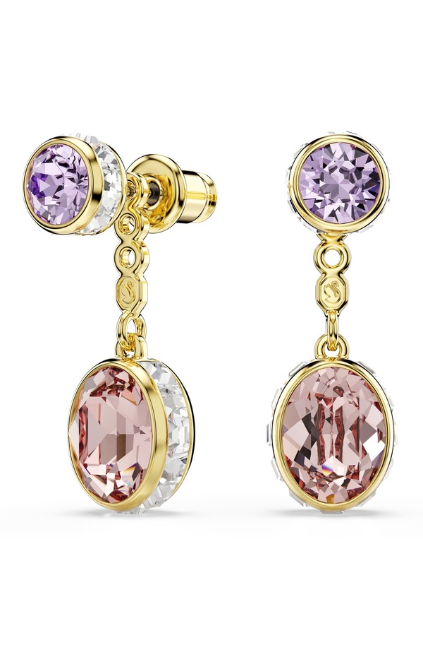 スワロフスキー レディース アクセサリー ピアス・イヤリング Swarovski Chroma Crystal Drop Earrings GOLD/ MULTI ゴールド｜ReVida 店 28,470円
